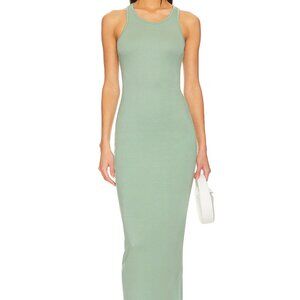 Maxi green dress Sndy
